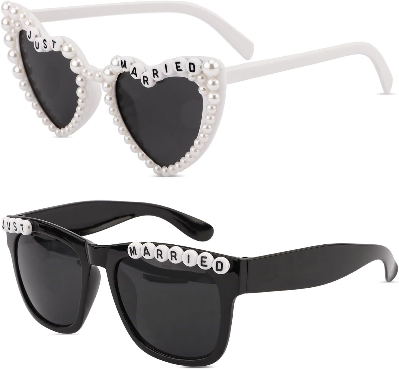 Just Married Decorations Sunglasses for Just Married Wedding Party Decorations