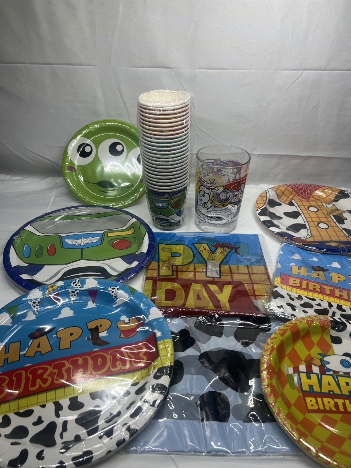 Toy Story Vintage Birthday Decorations Also Includes Vintage Mc Donalds Cup