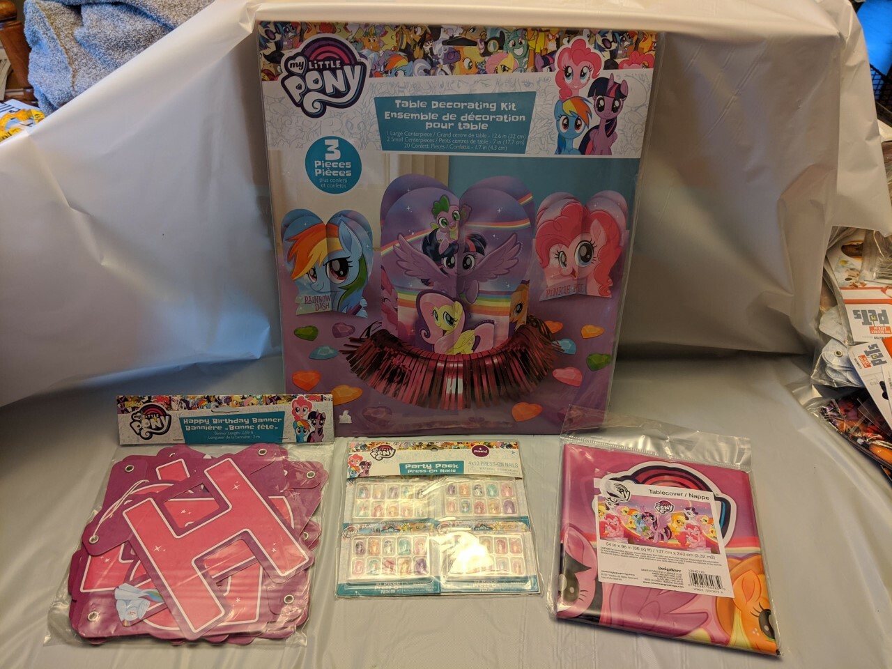 Birthday Party Supply Sets My Little Pony,The Secret Life Of Pets