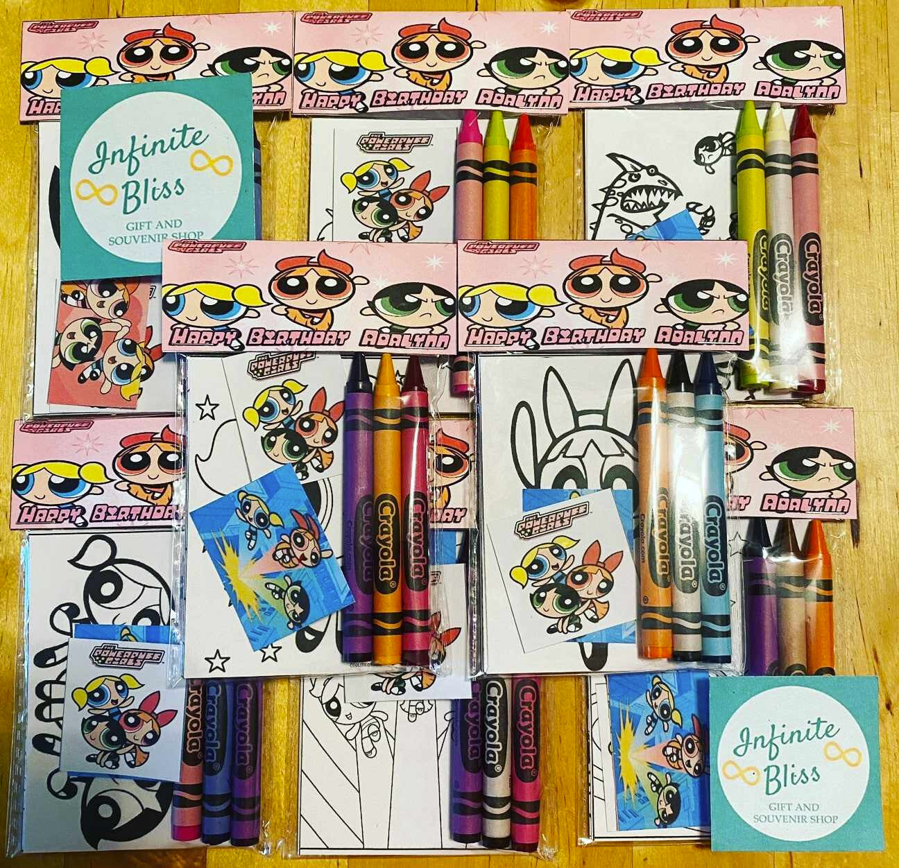 (Quantity 15)Choose your Theme Party Favor Coloring Packs (Any Theme) MESSAGE US